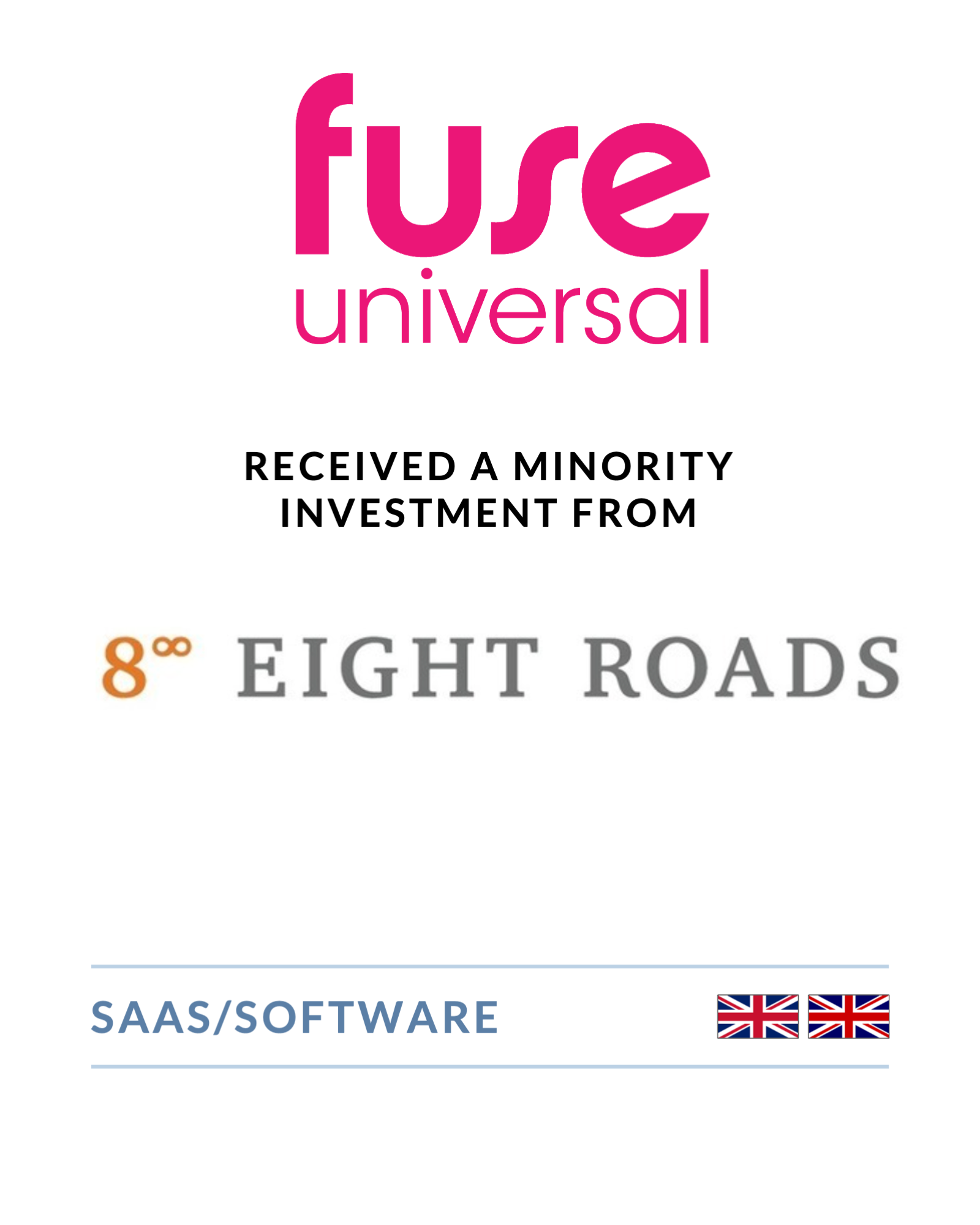 Fuse Universal - Minority Investment from Eight Roads