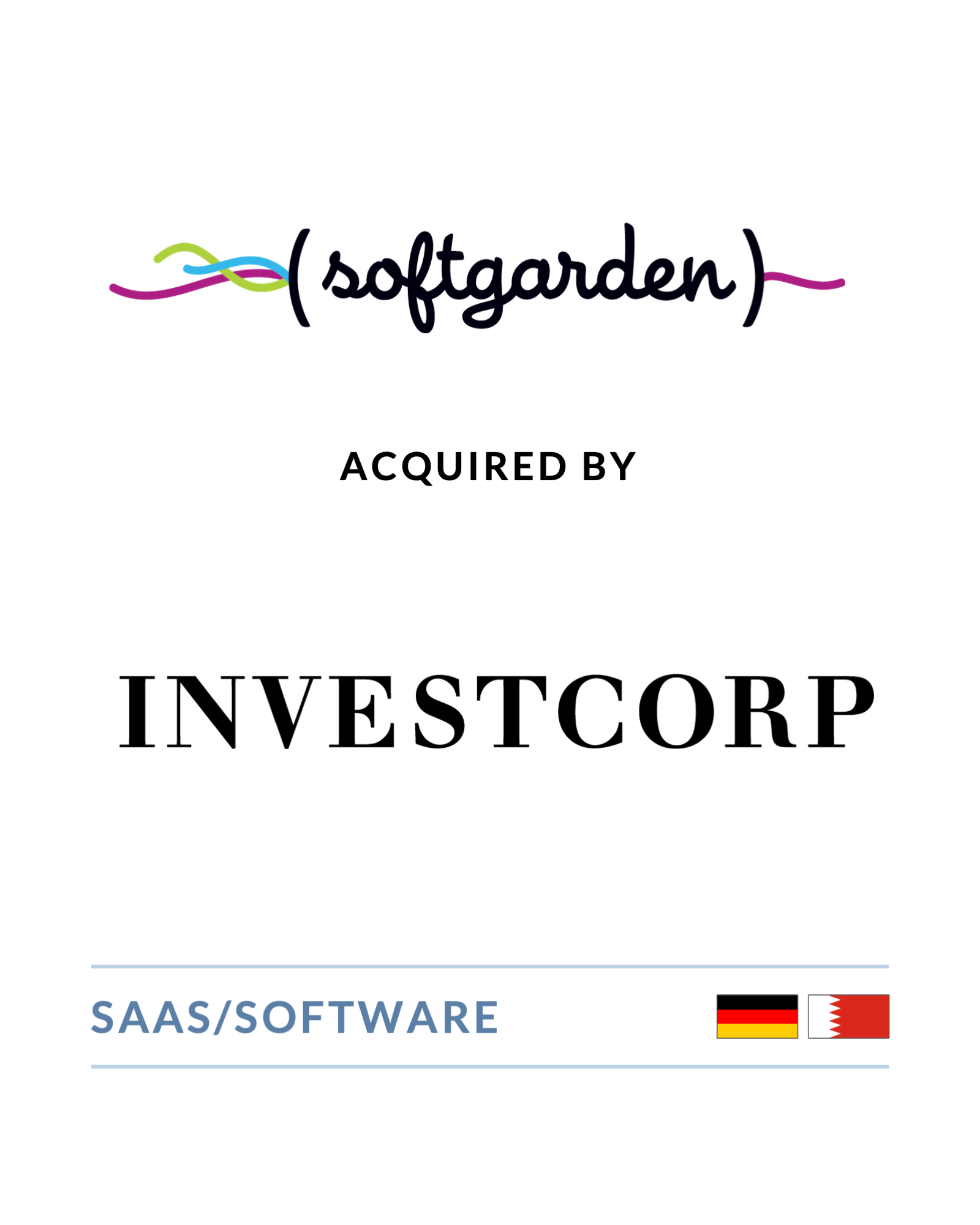 Softgarden - Acquired by Investcorp