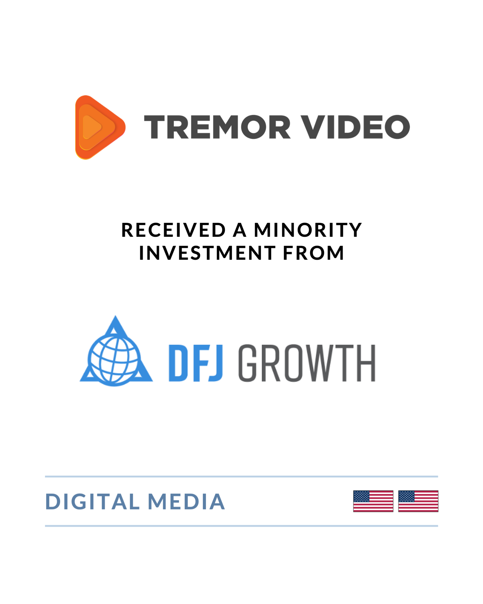 Tremor Video - Minority Investment from DFJ Growth