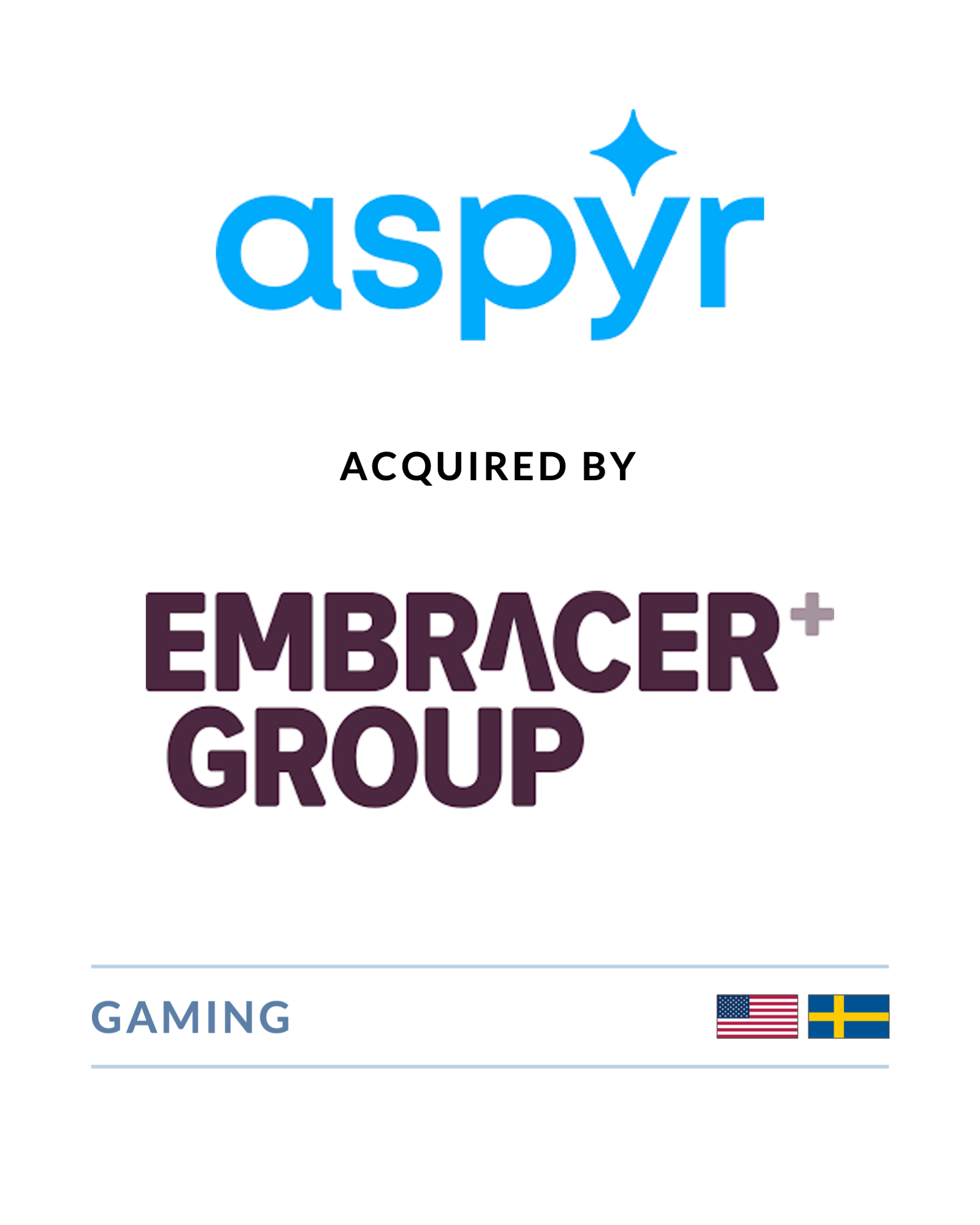 Aspyr - Acquired by Embracer Group Aspyr - Acquired by Embracer Group